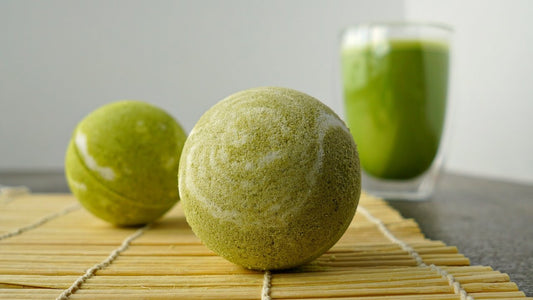 How To Utilize The Benefits of A Matcha Green Tea Bath Bomb